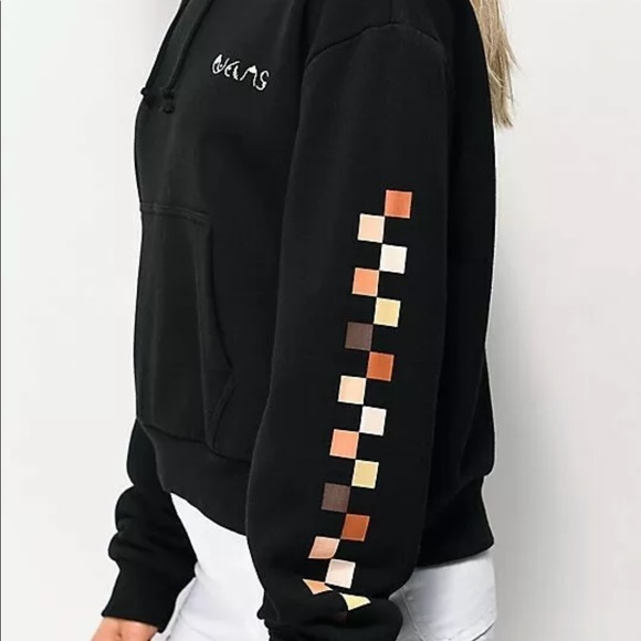 Vans Breast Cancer Awareness Crop Oversized Hoodie - Picture 3 of 15